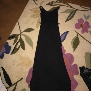 Long black dress