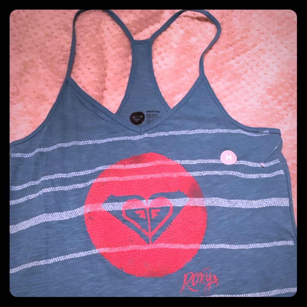 Roxy T-back Tank 🌺