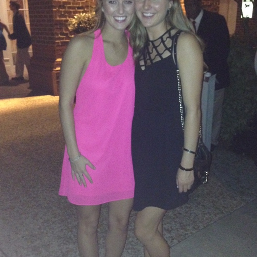 Hot Pink Cocktail Dress