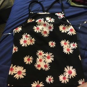 Floral crop top