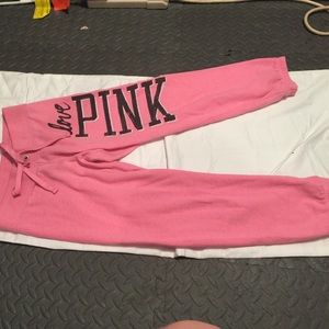 VS pink sweatpants