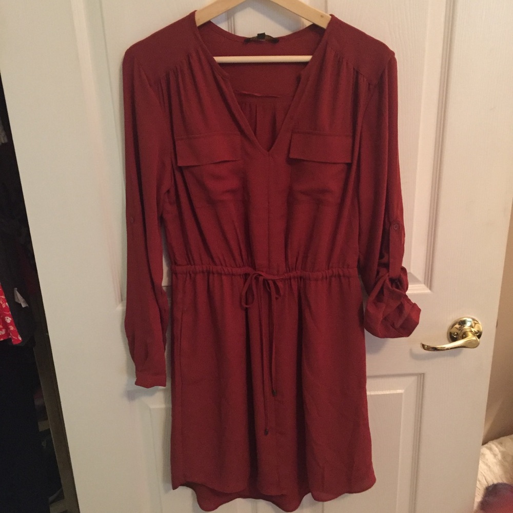 Long sleeve button down dress 👗