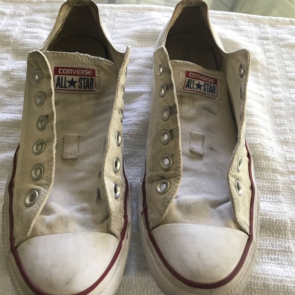 Old white converse