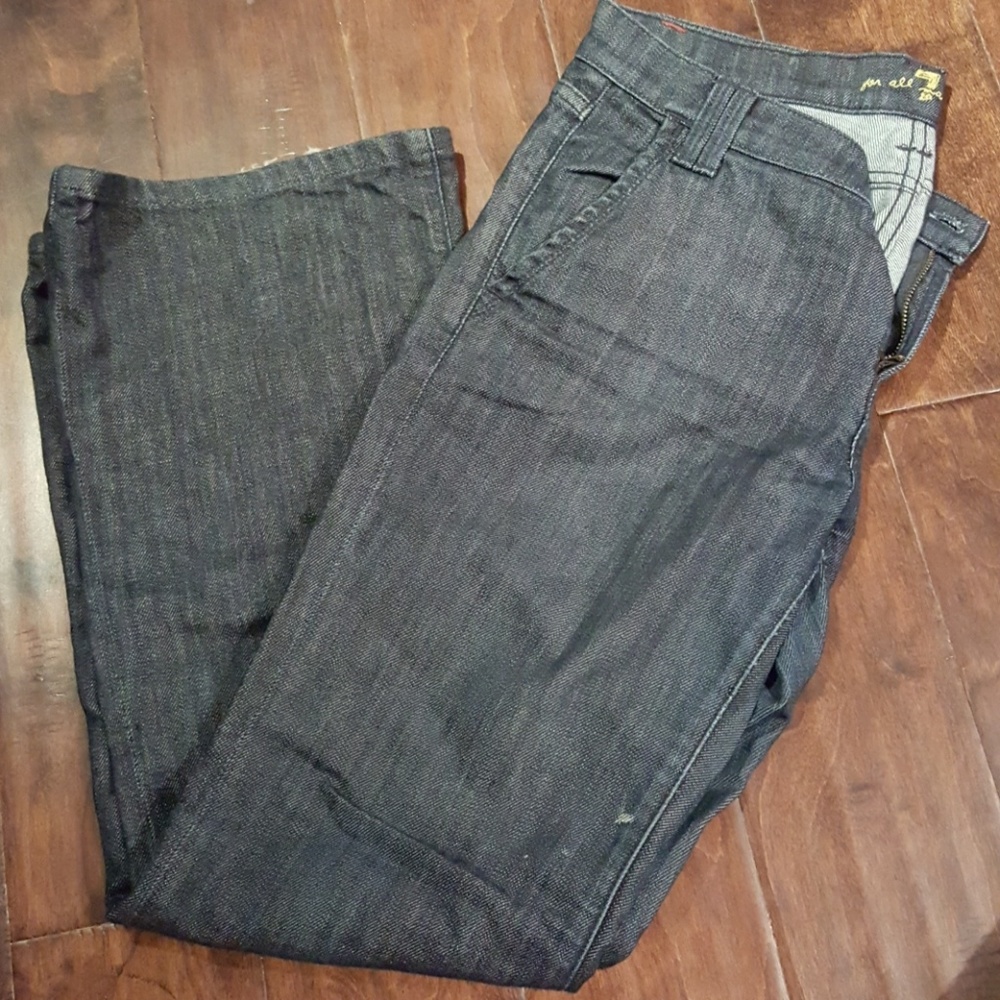 Wide leg jeans