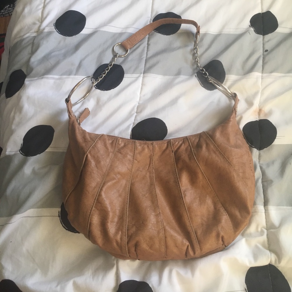 Beige purse