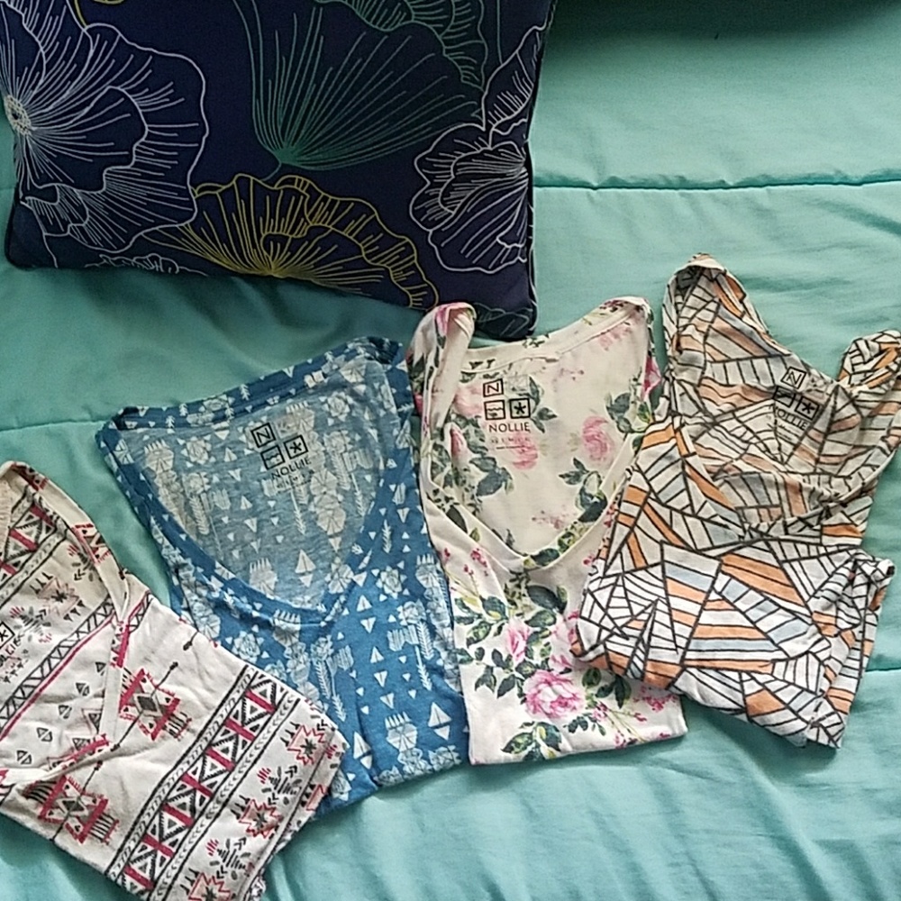 Soft v-necks
