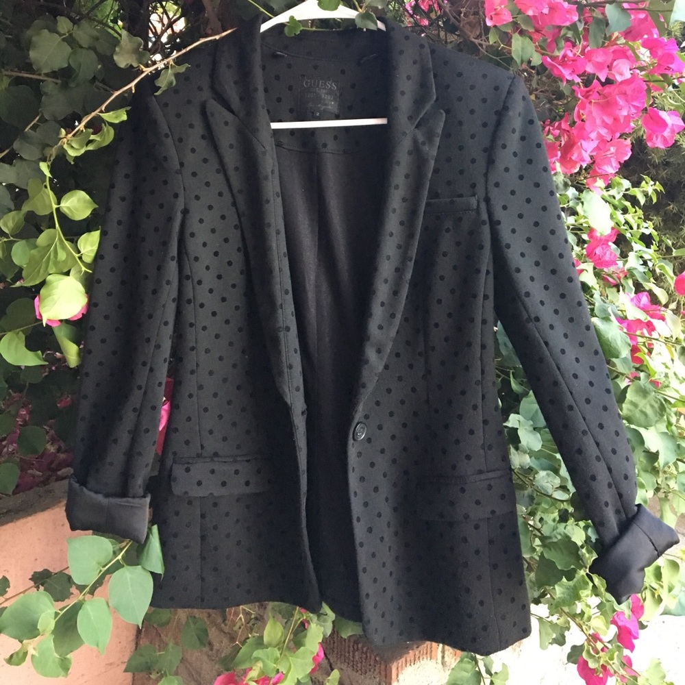 Guess Black Blazer