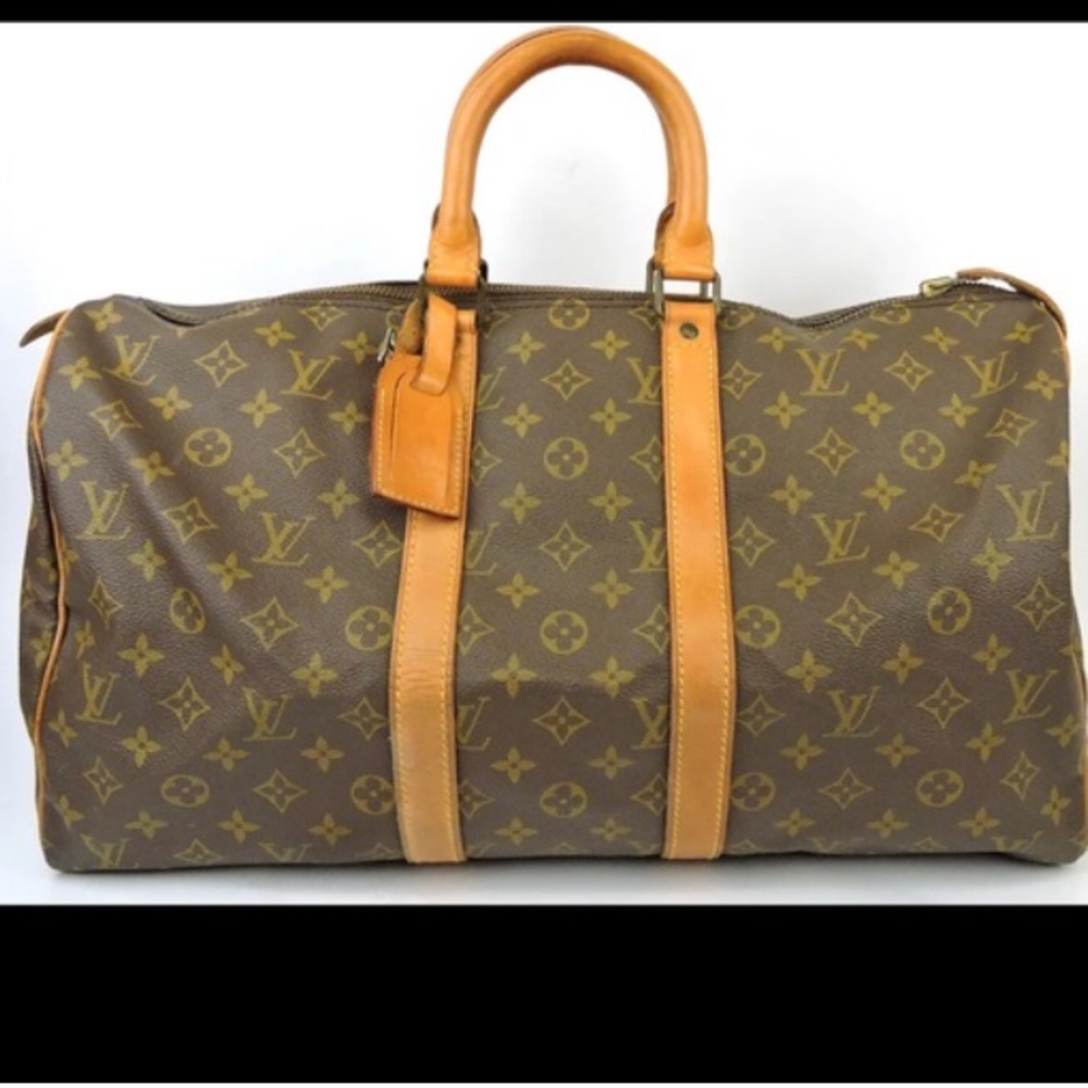 Authentic vintage Louis Vuitton duffle bag