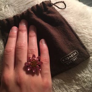 Coach Flower Ring