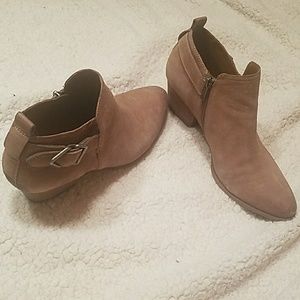 FRANCO SARTO Low Heel Ankle Booties