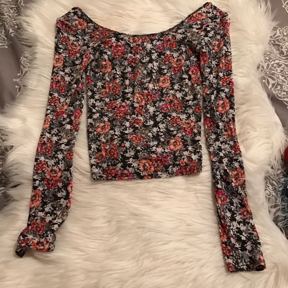 Aerie cropped long sleeve