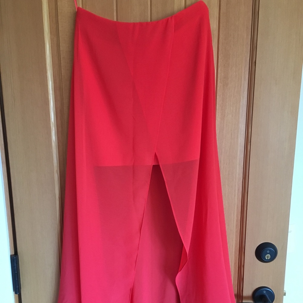 Sophyline pink layered skirt