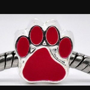 Pandora paw print charm