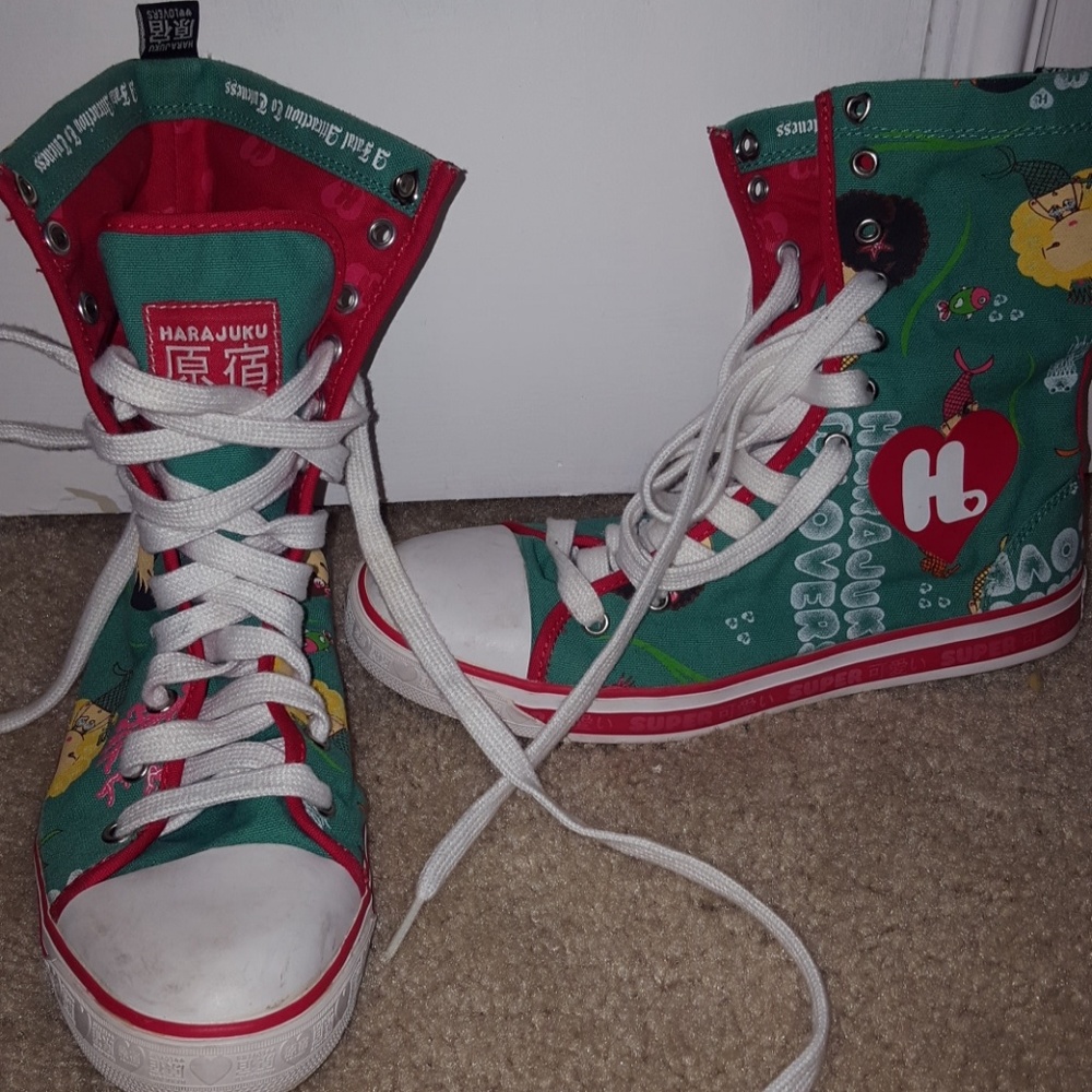 Harajuku lovers high tops