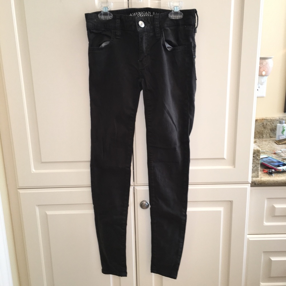 American Eagle Forest Green Jeggings