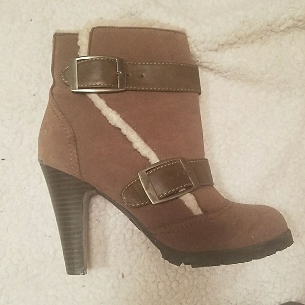 BUCKLED Calf Bootie