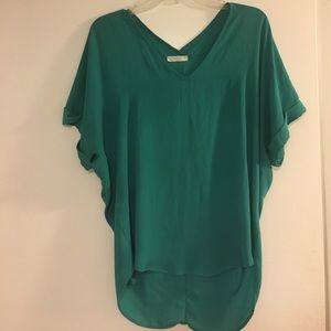 Seafoam blouse