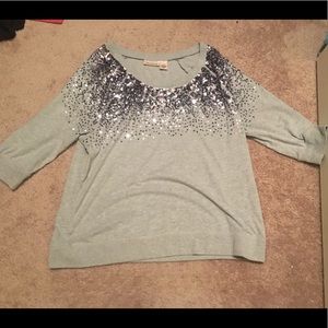 DKNY 1/2 sleeve lightweight sweater