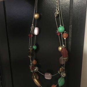 Lia sophia necklace. Worn twice.
