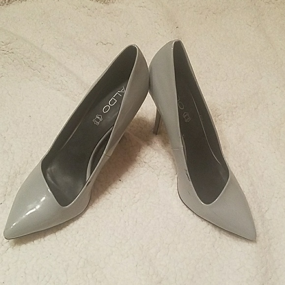 ALDO Grey Pumps - Picture 2 of 4