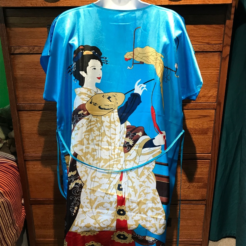Asian inspired dress or long blouse