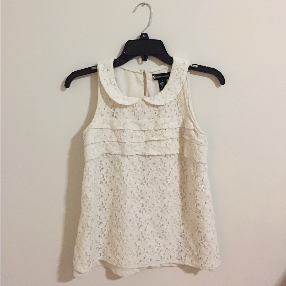 Pretty cream lace top
