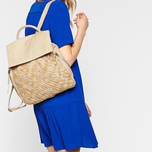 Liebeskind otsu weave backpack. Cow leather!