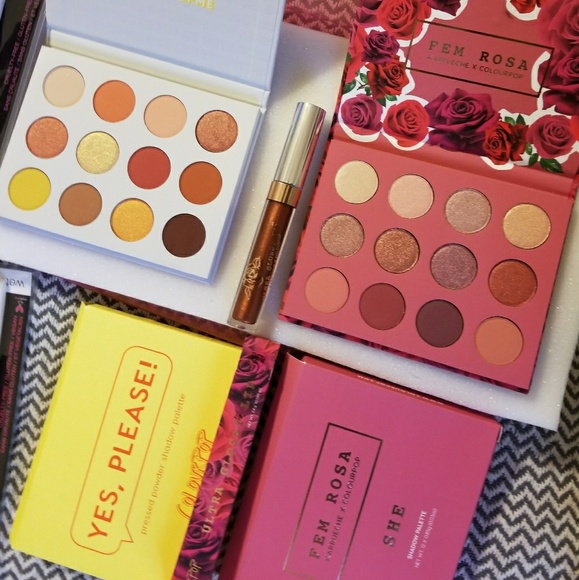 Colourpop Eyeshadow palette +lip bundle - Picture 2 of 2