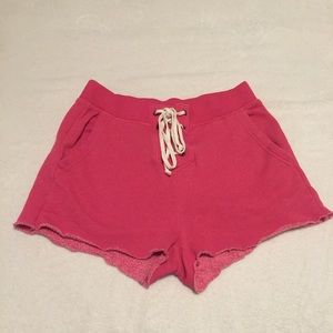 Wildfox Football shorts in Pink
