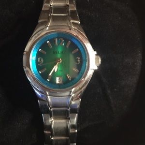 Silver Relic Watch