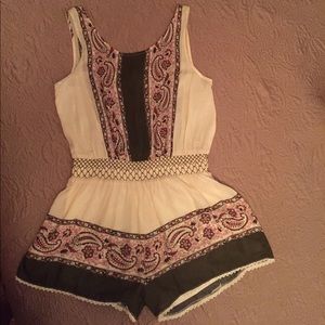 Brand new Perfect summer festival boho romper.