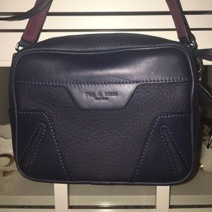 Mini Flight Camera Bag(crossbody purse) in Navy