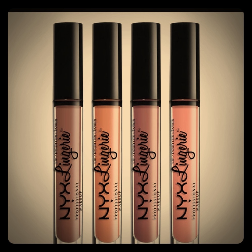 NYX Lip Lingerie set of 4!
