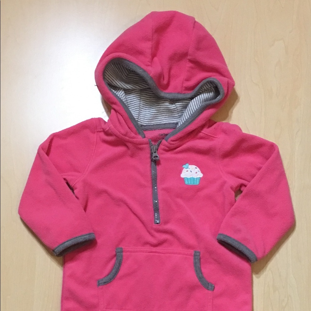 Carter's one piece fleece jacket