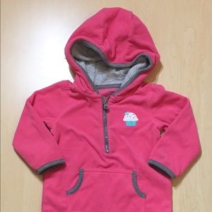 Carter's one piece fleece jacket