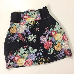 Top shop mini skirt