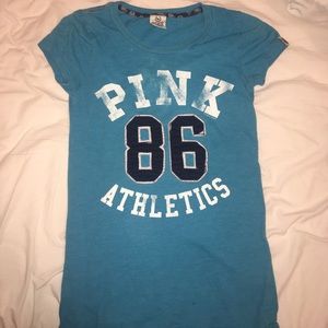 PINK athletics tee