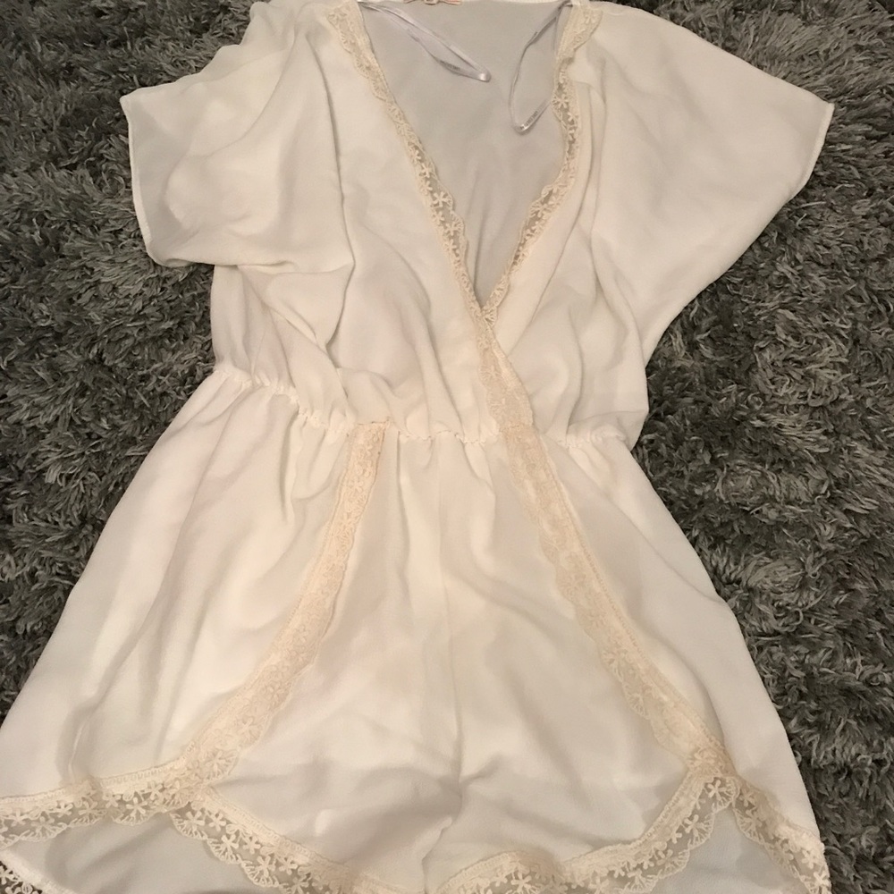 white romper