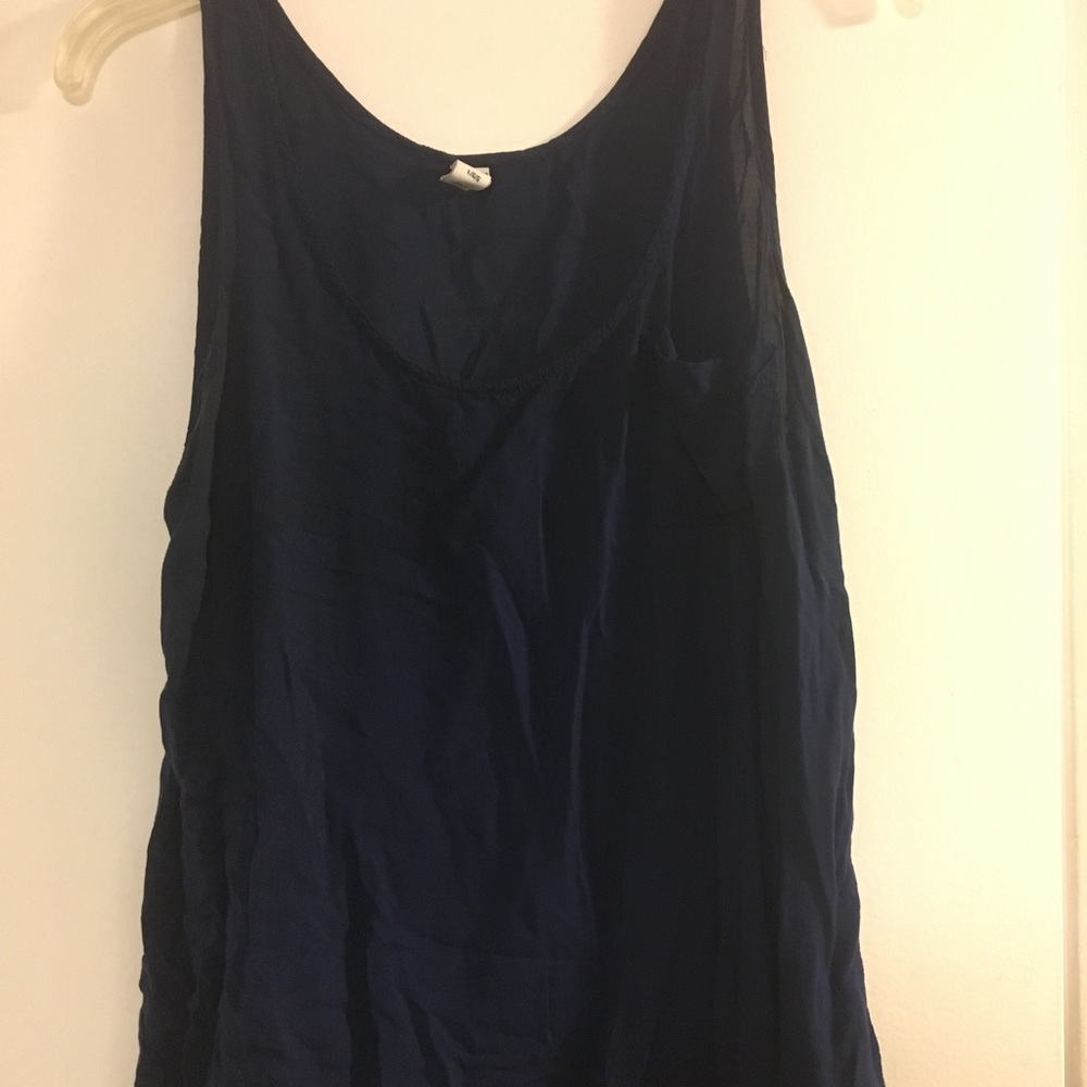 Navy blue tank