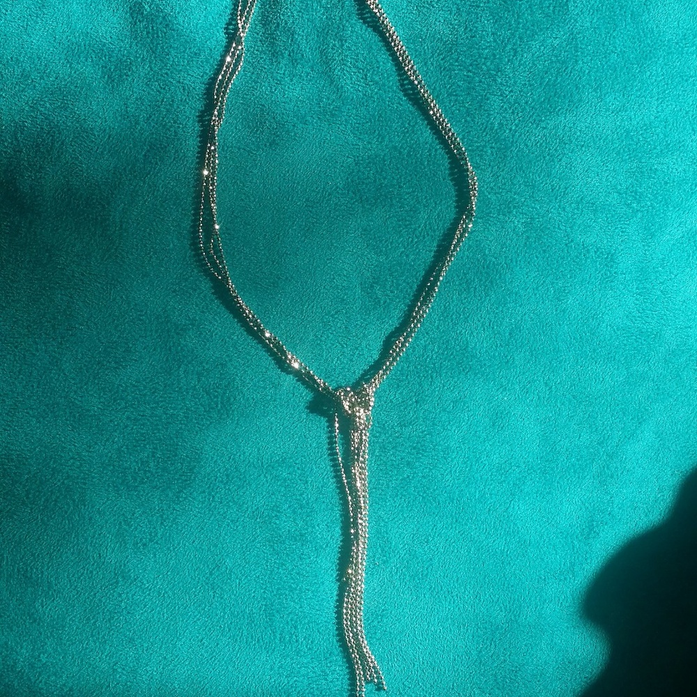 Silver necklace