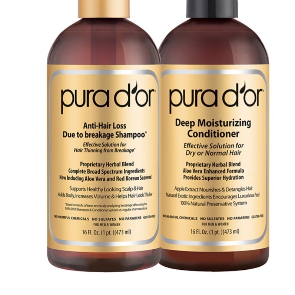 Purador shampoo and conditioner