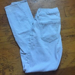 Old navy rockstar jeans blue and white striped