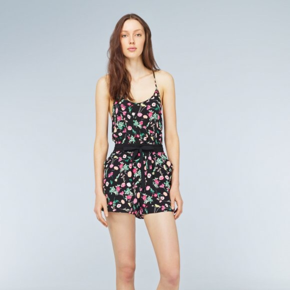 Floral Aritzia Romper