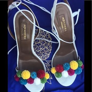 Authentic Aquazzura heels, brand new with tags.