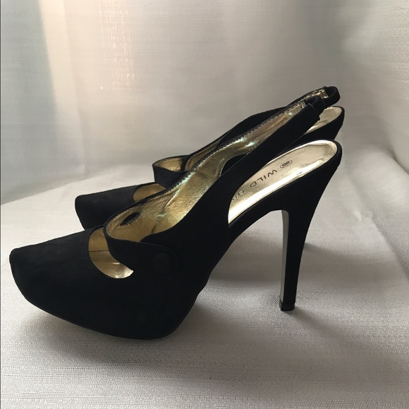 Black Mary Jane heels - Picture 3 of 4
