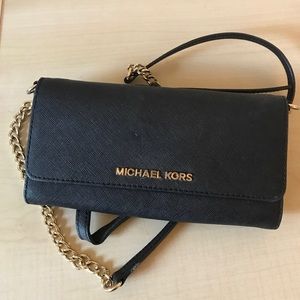 Michael Kors Black Wallet Purse