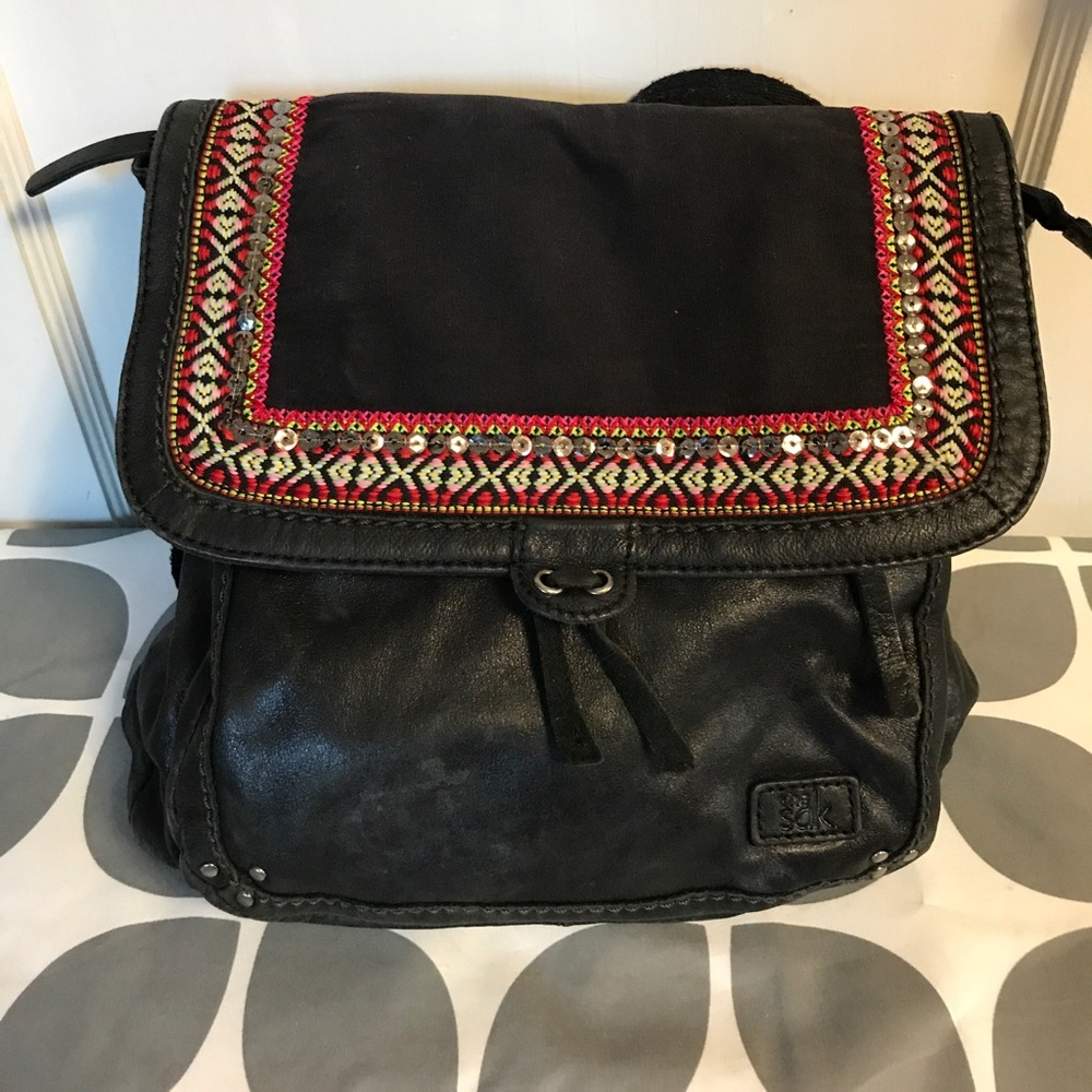 the sak Leather Crossbody/Backpack Purse