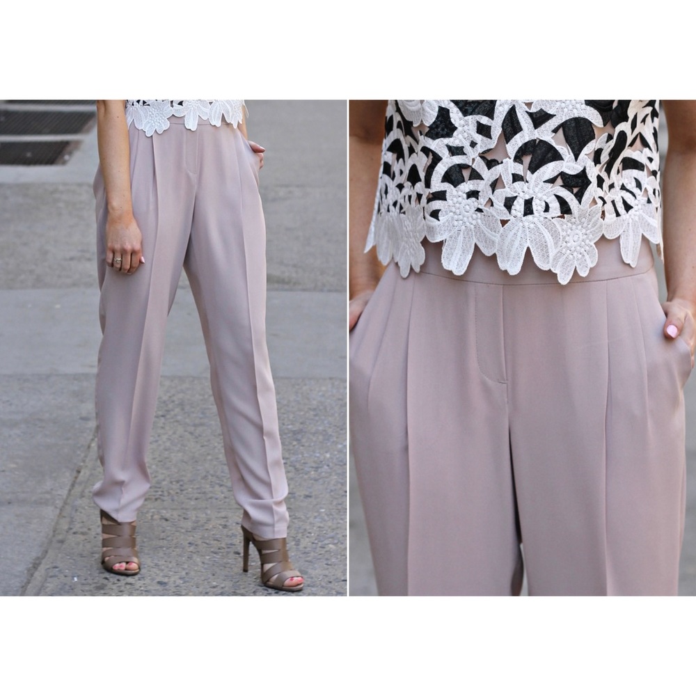 Mercer & Madison Blush Elastic Waist Pants