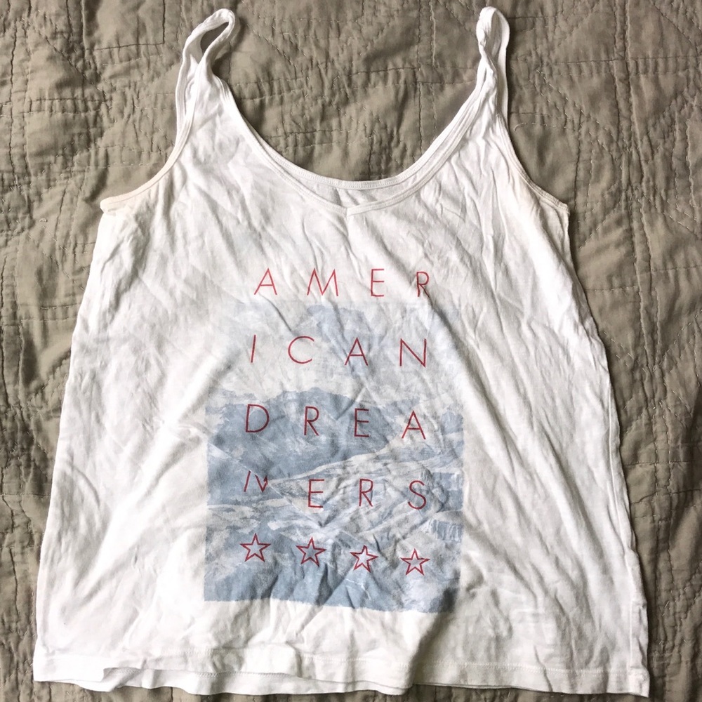 American dreamers tank top