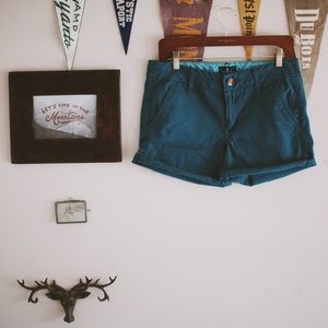 Teal American Eagle shorts